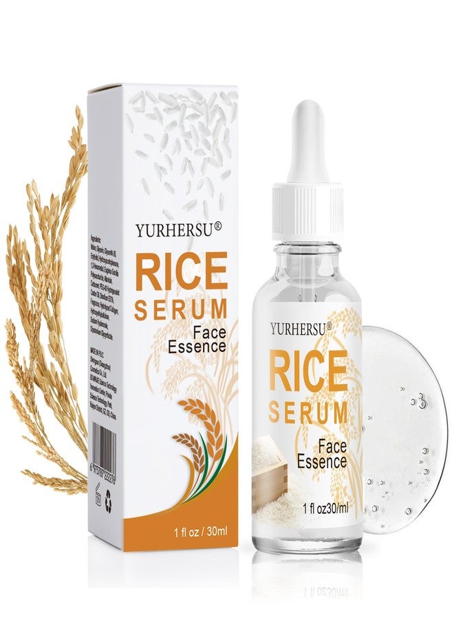 YURHERSU سيروم الوجه بالأرز من يورهيرسو، خلاصة مرطبة للوجه، تشد البشرة، مضادة للتجاعيد وعلامات الشيخوخة، تزيل الخطوط الدقيقة، تنعم البشرة بعمق، ترطبها بعمق، وتوحد لونها للعناية اليومية بالبشرة - 30 مل - Image 1